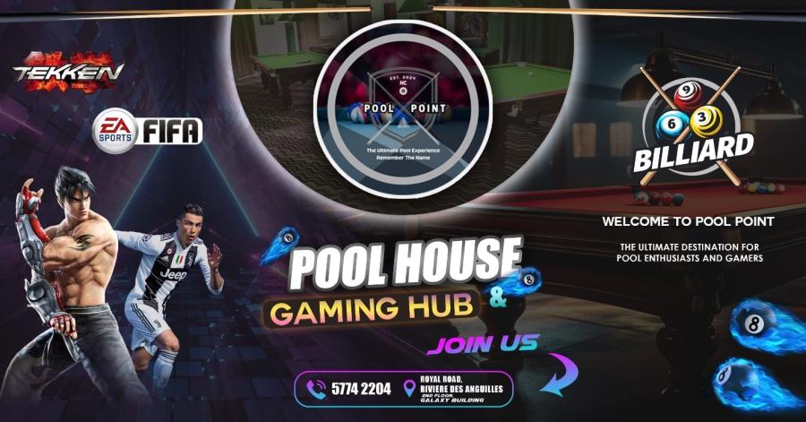 Pool Point & Gaming Hub Mauritius